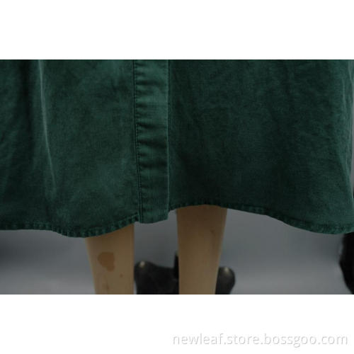 New Women Elegant Sleeveless Buckle Belt V-neck Dress